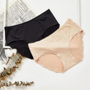 [1件5折价:19.5]美特斯邦威女超薄无痕中腰两条包三角裤