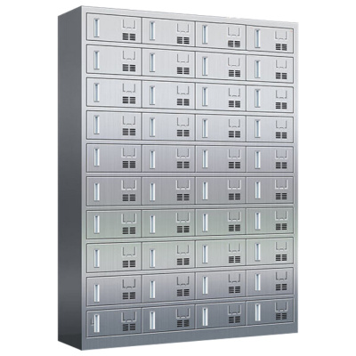 攸形不锈钢餐盘柜40门1350*400*1800mm台