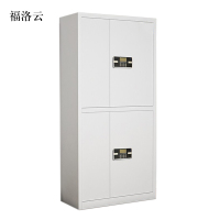 福洛云文件柜电子密码锁财务档案柜保险柜资料柜铁 双节密码锁