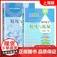 2025初中化学精练与拓展八年级上下册 新教材8年级第一二学期8A8B初二上册同步练习册专项训练名师精讲上海教育出版社精