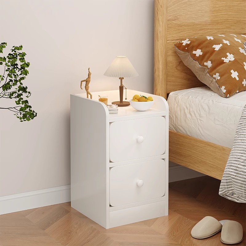 床头柜小型简约现代实木款轻奢抽屉式家用卧室置物架边柜储物柜子