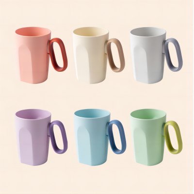 超灵CL-07 简约漱口杯(计价单位:个)多色 细选材质 握感舒适 简欧配色