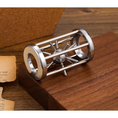 真智力亦乐魔金球puzzle益智玩具十级难度高难度鲁班锁智力烧脑解环解