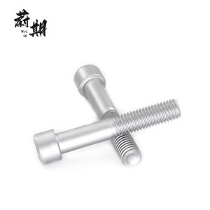 蔚期 GB70.1达克罗内六角圆柱头螺钉 M10*110半牙 个