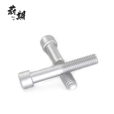 蔚期 GB70.1达克罗内六角圆柱头螺钉 M10*110半牙 个