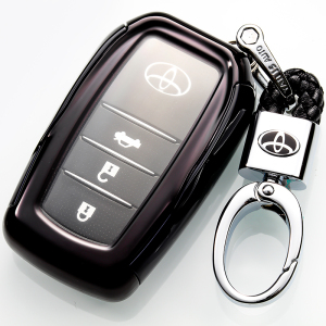 [补贴10%]2018款卡罗拉钥匙套16款汉兰达车用雷凌钥匙壳包17款钥匙壳扣高档汽车钥匙包