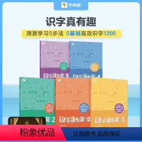 全套 [正版]新品首发学而思识字真有趣3-8岁儿童高效识字卡片零基础高效幼儿启蒙识字书幼儿园认字书1200含动画视频趣味