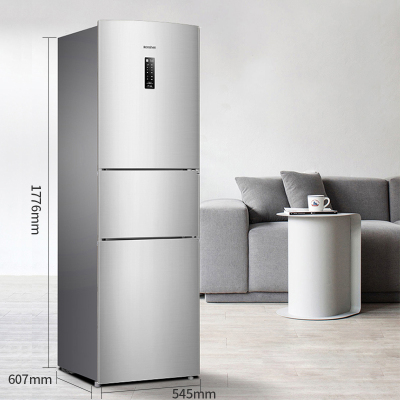 ronshen/容声三开门电冰箱小型家用节能风冷无霜