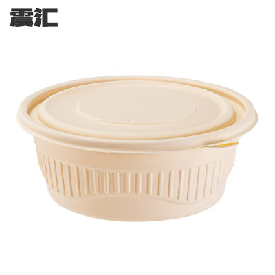 一次性可降解餐盒圆碗1200ml 200套/箱