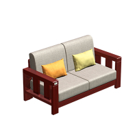 美沐芯品 实木沙发 (两人位)