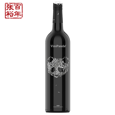 张裕旗下熊猫菲尼潘达干红葡萄酒单支陈酿型赤霞珠-新品