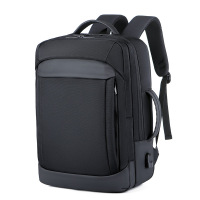 大容量多功能手提充务电脑背包旅行通勤反光防水休闲男女双肩_997