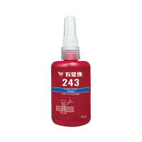 万星连 螺丝胶 243胶50ml 10支/盒