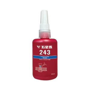 万星连 螺丝胶 243胶50ml 10支/盒