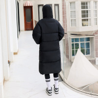 长款过膝冬季新款棉衣女韩版宽松羽绒棉服女加厚棉袄直播跨境
