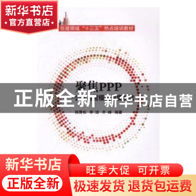 正版 聚焦PPP:公私合营模式深度解读 陈青松,李洁,奇峰编著 中