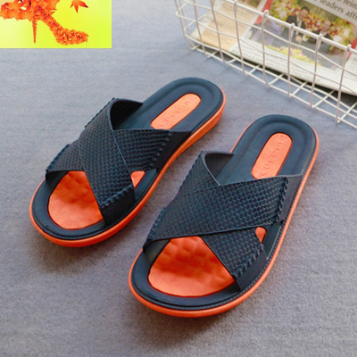 越南纯橡胶拖鞋男士户外休闲耐磨防滑不臭脚旅游度假乳胶凉拖鞋夏简畅