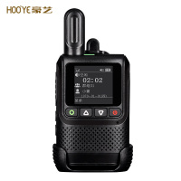 豪亿(HooYe)H68 对讲机 4G公网集群对讲机全国对讲机5000公里 不限距离 黑色