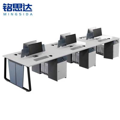铭思达屏风工位六人位张