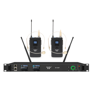 惠度(HuiDu)无线一拖二话筒头戴会议麦克风 BS-G20T(销售单位:套)