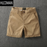 HLCOMAN超短裤男三分四分裤潮弹力夏季薄款时尚百搭休闲短裤3分4分裤