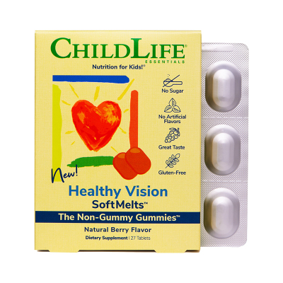 童年时光进口护眼小布丁 27粒/盒长效36个月守护健康成长 1盒