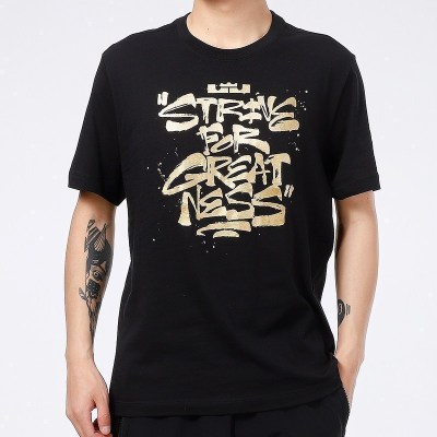 nike耐克短袖男2021夏季新款运动服詹姆斯涂鸦篮球t恤dd0786-011