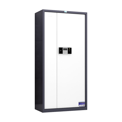 臻远 ZY5121105 文件柜档案资料柜钢制密码锁 灰白套色通门电子锁