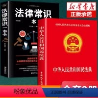 [正版]2册 中华人民共和国民法典+法律常识一本全 中华人民共国民典法 法律类书籍学习笔记版大字版版