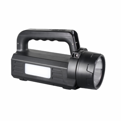 简鼎 JD6322 DC3.7V 10W 6500K IP66 8.8Ah 手提式强光巡检工作灯 (计价单位:盏) 黑色