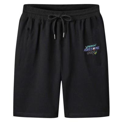 男士夏季五分裤薄款冰丝休闲短裤运动健身宽松沙滩裤子男装大裤衩莎丞