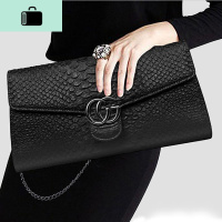 手拿包女2020新款时尚百搭气质宴会手包欧美风牛皮手抓包夏季小包NEW LAKE女手包