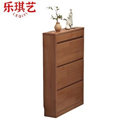 乐琪艺 实木鞋柜 80*17*120cm G1款 个