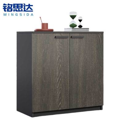 铭思达矮柜橡木色2门台