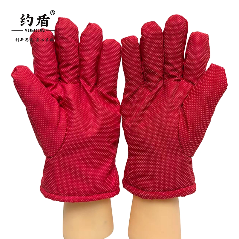 约盾 点胶劳保冬季防寒保暖手套 LOL3302/双