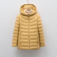 90白鸭绒新国标女式简约纯色连帽可拆卸轻薄羽绒服女_1102