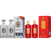 贵州习酒银质双瓶+知行礼双瓶