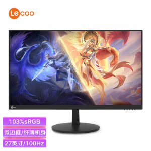 联想(Lenovo) B2728-R 来酷27英寸 IPS 100Hz 全高清 103%sRGB广色域 窄边框 广视角 电脑办公游戏显示器