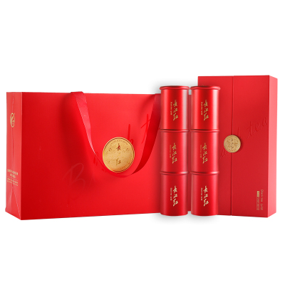 五粮液集团控股企业&川红茶业集团出品长江红春节款120g礼盒茶叶