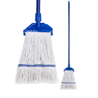 免手洗拖布拖把宽头白棉纱地拖墩布酒店物业家用干湿两用