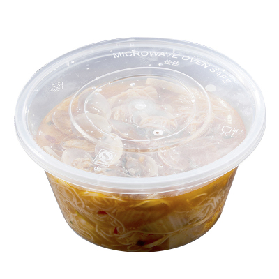 美威能 一次性圆形打包盒200只 2000ML/箱