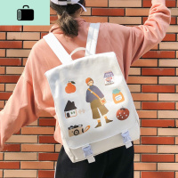 日系少女书包女学生韩版2020新款双肩包高中学生校园森系可爱背包NEW LAKE