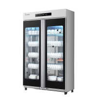 容声消毒柜商用大容量餐饮立式双开门饭店酒店餐厅消毒碗柜 一星级 730L 不锈钢双门商用900-RD309