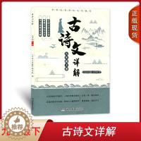[醉染正版]古诗文详解初中九年级下册中华优秀传统文化湖南教育出版社初中古代诗歌散文配套教辅学生用书古诗文详解9九年级下册