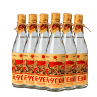 六瓶 无锡特产无夕白酒老浓香风格无锡白酒52度