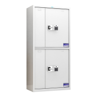 臻远 ZY-X961保密柜档案柜钢制密码锁保密柜 通双节智能密码指纹锁