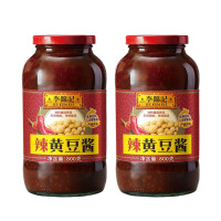 李锦记 辣黄豆酱800g 严选非转基因黄豆 炸酱面炖炒拌蘸调味酱