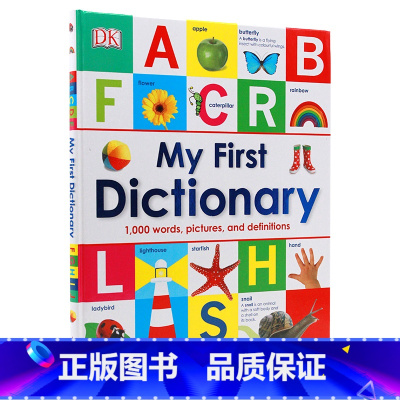 [正版]DK出品 My First Dictionary 儿童图解字词典系列精装大开 英文原版绘本 培养宝宝英语认知学