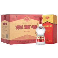 剑南春 水晶剑 浓香型白酒52度500ml*6瓶 整箱装