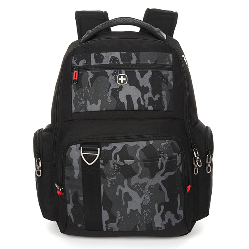 新款商务休闲时尚双肩背包SN9753